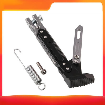 

Motorcycle Side Stand Motor Scooter Modified Accessories Parking Stand CNC Aluminum Alloy Adjustable Kickstand
