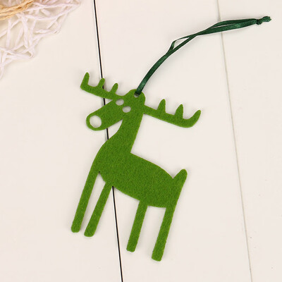 

Tailored 10PC Christmas Elk Ornament Hanging Pendant Embellishment