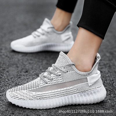 

Mens shoes luminous starry reflective shoes sports shoes mens street clapper shoes net shoes mens running tide shoes