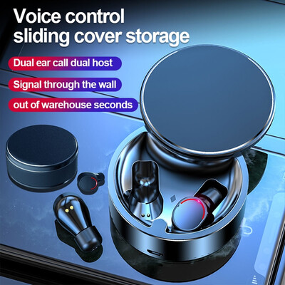 

Mini Bluetooth Wireless Earphone Stereo Earbud Headset for All Smart Phone&Tablet PC Bluetooth Earphones Set