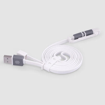 

12m 2in1 Universal USB Lightning Micro Combo Cable Charger Power Supply Data Sync Transfer Charging Cable