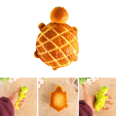 

Gotoamei Mini Cute Tortoise Super Slow Rising Kids Fun Toy Stress Reliever Toy Gift GN