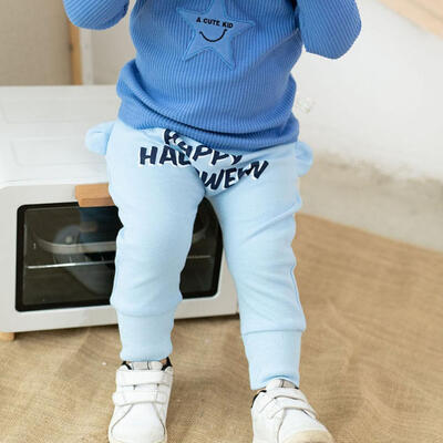 

Boys Baby Casual Cotton Winter Loose PP Pants Letters Print Kids Trousers