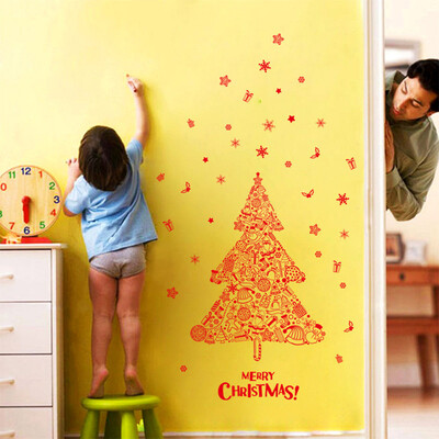 

〖Follure〗Merry Christmas Background Wall Decoration Removable Wall Stickers