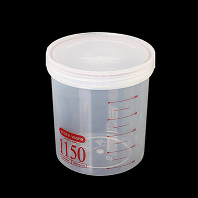 

Toponeto Kitchen Food Storage Plastic Container With Lids Sealing Pot Milk Powder Jar New