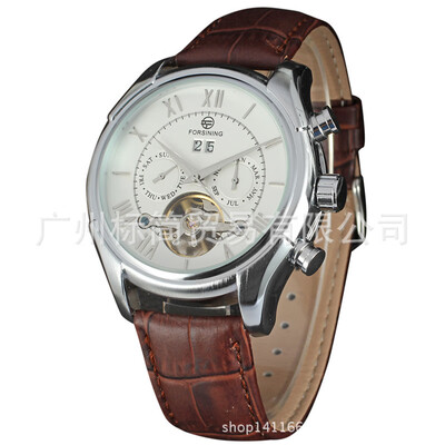 

Forsining genuine tourbillon mens automatic mechanical watch mens watch