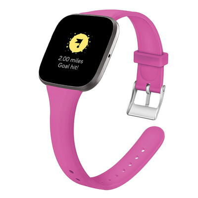 

ECSEM Slim Bands for Fitbit VersaVersa LiteVersa SEReplacement Soft Silicone Wristbands for Women Men