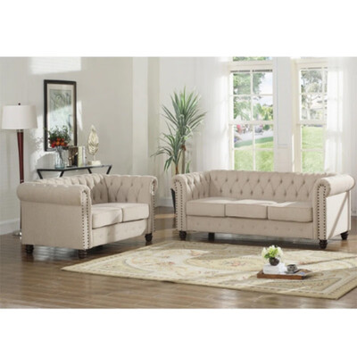 

Flintland Sofa - three people Modern minimalist Nordic living room furniture 17988