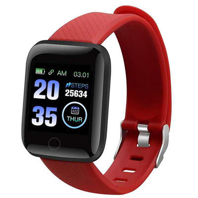 

116 Plus 13 inch Smart Bracelet Heart Rate Monitor Fitness Sport Wristband