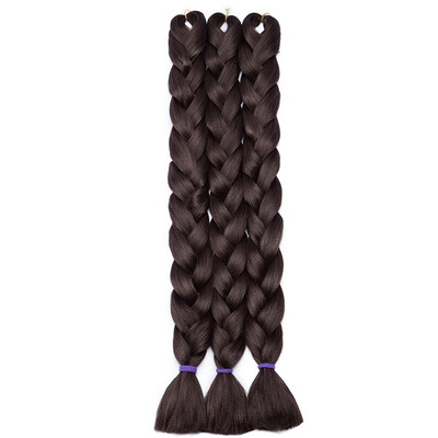 

3 Packs Braiding Hair Ombre for crochet Hair Weave with Synthetic&Twist Braiding Hair Extensions
