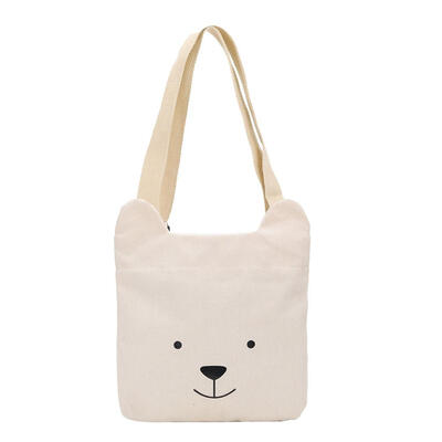 

Cute Canvas Shoulder Handbags Kids Girls Animal Pattern Small Satchel Bags