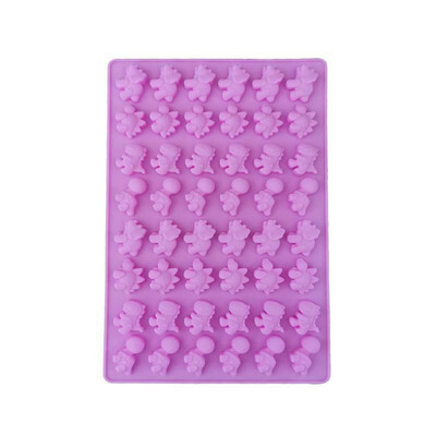

48 Silicone Gummy Chocolate Baking Mold Tray Candy Jelly Dinosaur Mould