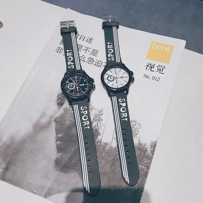 

Ins Female Sports Watch Male Fashion Leisure High School Students Korean Middle School Students Simple Personality Hip Hop Fashion