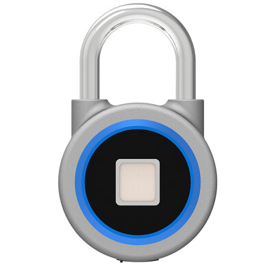 

Fingerprint Padlock Bluetooth Smart Electric Home Gym Door Lock Locker Rechargeable Battery Anti-Theft Security