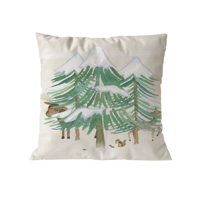 

〖Follure〗Merry Christmas Pillow Cases Soft Sofa Cushion Cover Home Decor Pillow Core