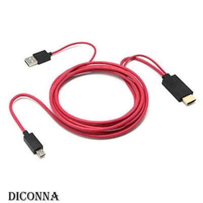 

65 Feet 11Pin MHL Micro USB to HDMI 1080P HD TV Cable Adapter MHL-Functioned Charger Cable