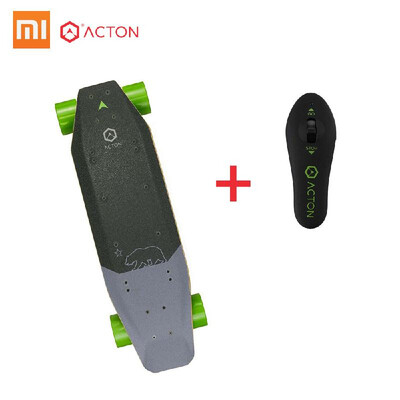 

Xiaomi ACTON Blink -R Intelligent Electric Skateboard Scooter 7 Miles Range LED Lighting Wireless Remote 3 Ride Modes Single Hub