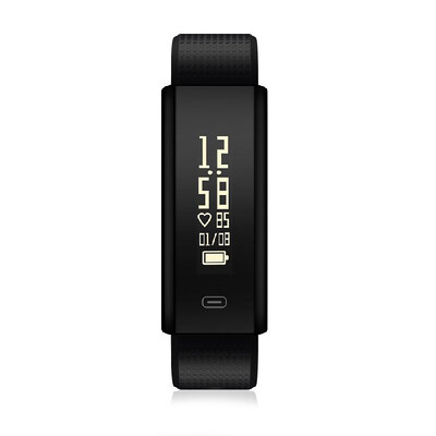 

Zeblaze Smart Wristband Fitness Tracker 087in OLED Touch Screen BT 40 Nordic51822 CPU Smart Band Watchband 24h Heart Rate Moni