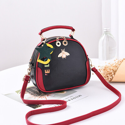 

2018 summer new casual single shoulder diagonal small bag Korean fashion womens bag slung small square bag