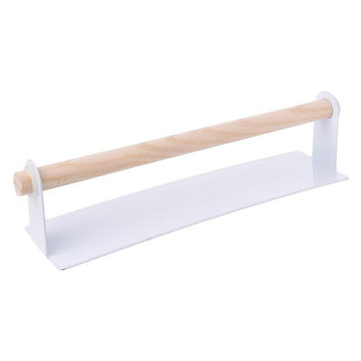 

Adhesive Kitchen Towel Holder Bathroom Roll Paper Storage Rack Tissue Shelf