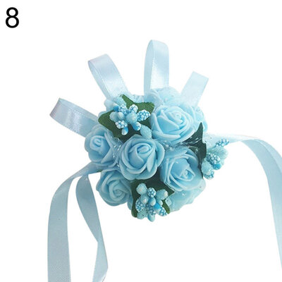 

Bracelet Bridesmaid Sisters Hand Flower Wrist Corsage Wedding Party Accessories