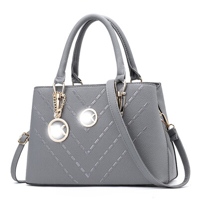

2019 summer new bag female European&American big bag PU leather fashion handbags Messenger shoulder bag