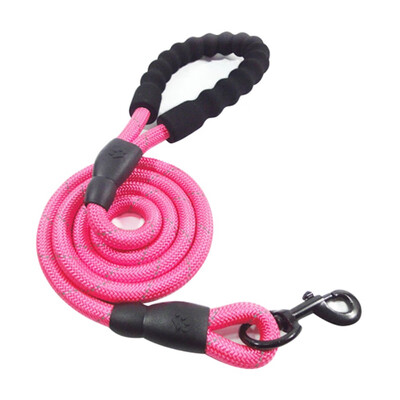 

Reflective Large Dog Leash Nylon Rope Pet Running Tracking Leashes Long Lead Dog Mountain Climbing Rope For Medium Large Big Dog