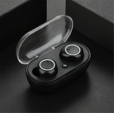 

Bluetooth 50 Headset TWS Wireless Earphones Twins Earbuds 5D Stereo Headphones
