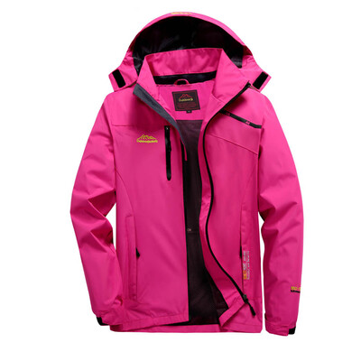 

Roseonmyhand Womens Spring Autumn Outdoor Pocket Hoodie Zipper Sport Outdoor Assault Coat