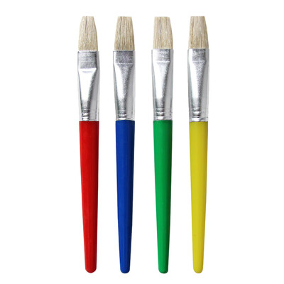 

Toponeto 4Pcs Kids Graffiti DIY Color Art Painting Brush School Supplies