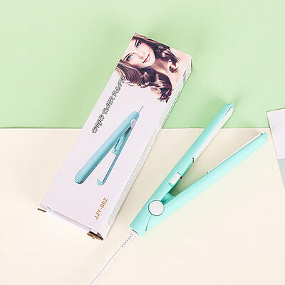 

New Mini Ceramic Electronic Hair Straightener Portable Mini Hair Flat Iron Wet Irons Hair Crimper Styling Tools