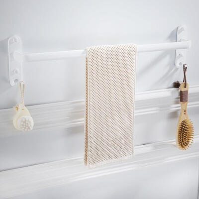

Greensen Towel Wall Mounted Bar Holder Hook Organizer Home Kitchen Bathroom with Hangers Towel Holder Towel Bar