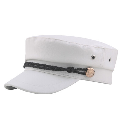 

Gobestart Mens And Womens Cap Vintage Beret Cap Flat Top Comfortable Breathable Cap