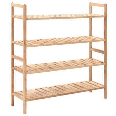 

Shoe Rack Solid Walnut Wood 272"x102"x319"
