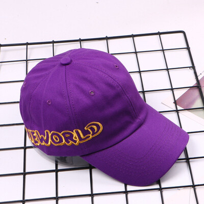 

Korean version of INS style duck tongue hat Street retro cornice hat men&women leisure embroidery letter couple sunscreen hat