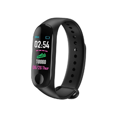 

Intelligence Color Screen Band Watch Sports Bracelet BT Wristband Fitness Tracker Blood Pressure Heart Rate Monitoring Wristbands