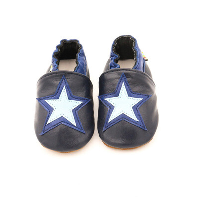 

Newborn Infant Baby Shoes Genuine Leather Baby Boys Soft Shoes Booties Lovely Star Styles Baby Boys First Walker Toddler Shoes