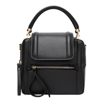

Tailored Women Lychee Pattern Small Square Bag Wild Casual Messenger Handbag Shoulder Bag