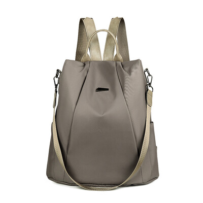 

Korean version shoulder bag ladies waterproof Oxford backpack large capacity leisure travel fashion dual-purpose multi-functional
