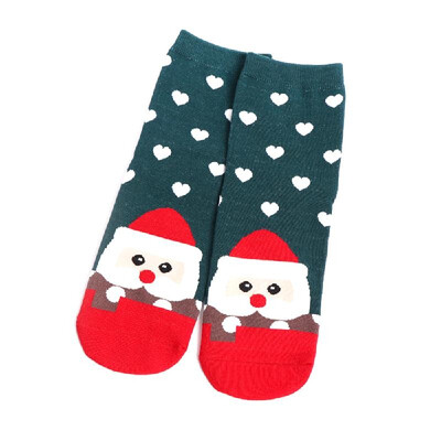 

Autumn Winter Warming Breathable Christmas Santa Claus Deer Bear Snowman Adult Cotton Cartoon Socks