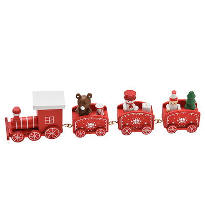 

Tailored Christmas Decorations Christmas Woods Small Train Children Kindergarten Festive