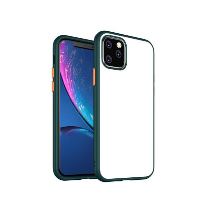 

Lightweight Waterproof 65 Type Mobile Phone Cover Micro-Frosted Transparent Back Anti-Fingerprint Non-Yellowing With Red Edge Bla