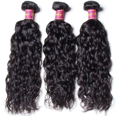 

UNice Hair 8A Peruvian Water Wave Virgin Human Hair Wavy 300g Free USPS