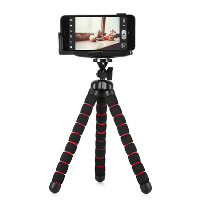 

10 inch Flexible Tripod Universal Octopus Mount Black