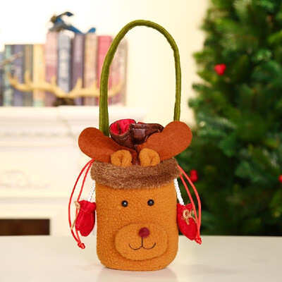 

Christmas Candy Bag Handbag Gift Bag Christmas Tree Party Decoration Santa Claus Snowman