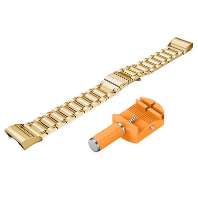 

〖Follure〗Stainless Steel Replacement Metal Wristband Watch Band For Fitbit Charge 2 BK