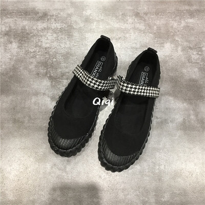 

main shoes children 2019 summer new fashion shoes sandals women set canvas shoes women street pat Hong Kong style