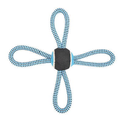 

Pet Puppy Dog Cotton Rope Ball Outdoor Training Grinding Teeth Cleaning Toy