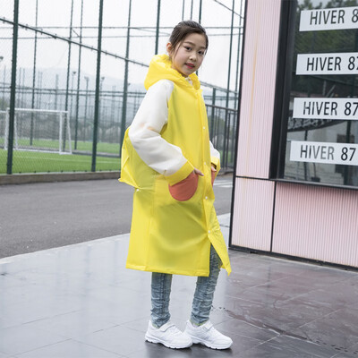 

605 EVA childrens raincoat stitching