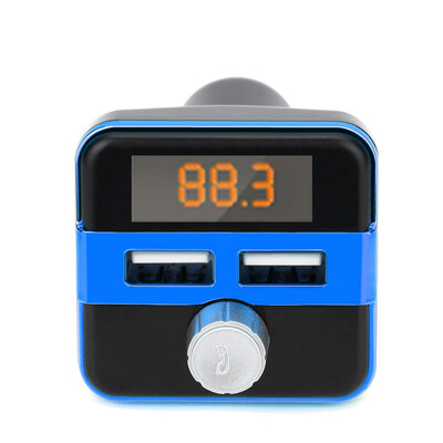 

〖Follure〗Bluetooth FM LCD Transmitter Wireless MP3 TF Radio Adapter USB Charger Car Kit